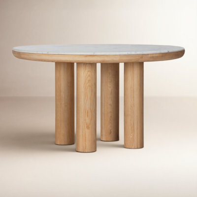 Nell 52'' Marble Dining Table