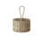 Round Seagrass Multi-Section Caddy