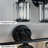 Modern Plating Black 3-Light Crystal Vanity Light Vertical Bathroom Light Fixture Over Mirror for Dressing Table Sink, Compatible with Dimmable Bulbs (Bulbs Not Included)-1311377006-1316182152