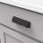 Studio Collection Cup Pull - 3" & 3-3/4" Center to Center Cabinet Pull Oil-Rubbed Bronze Highlighted - Transitional Hardware for Drawers & Cabinets-11295877