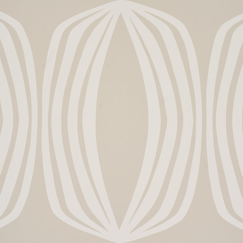 Geometric Non-Woven Wallpaper Roll, Birch