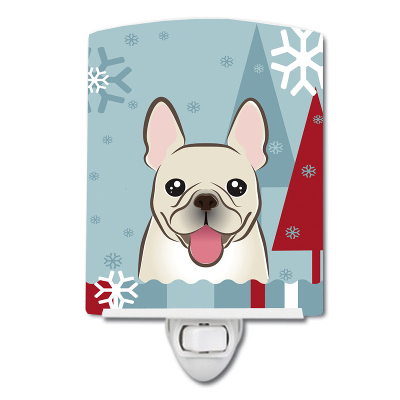 Veilleuse Tatig Jack Russell Terrier, Bouledogue français blanc