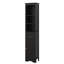 Armoire de salle de bain 66,9 po de hauteur, armoire de rangement autoportante avec tiroir, panneau de fibres à densité moyenne, tablette réglable-1021840102