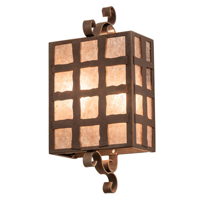 2 - Light Flush Mounted Sconce