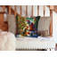 Coussin décoratif Airedale Terrier and Santa Claus-101410359