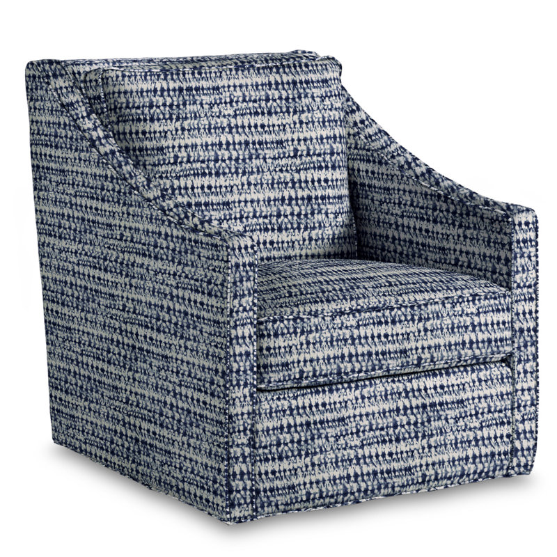 Baron Swivel Club Chair, Breckenridge Snow