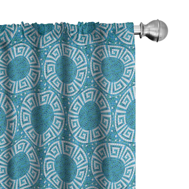 Semi-Sheer Rod Pocket Sliding Panel, 28" x 63"