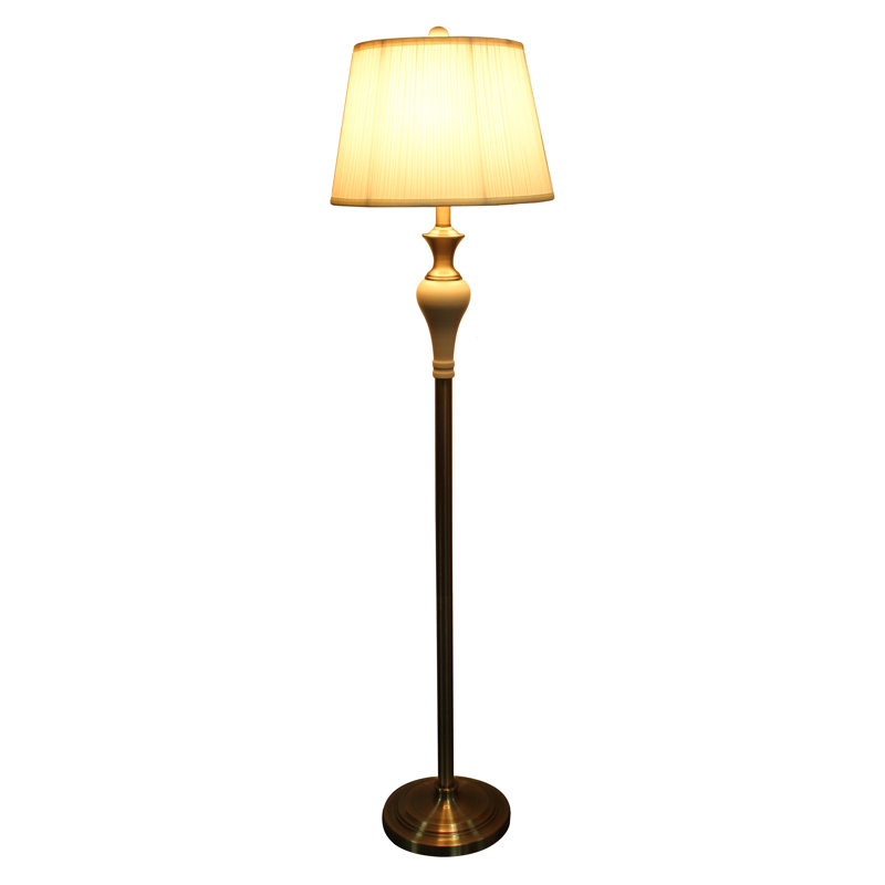 Lampe sur pied 60 po Anselm, Crème, Ivoire