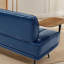 Banc rembourré en similicuir de 54,98 po-1720254687