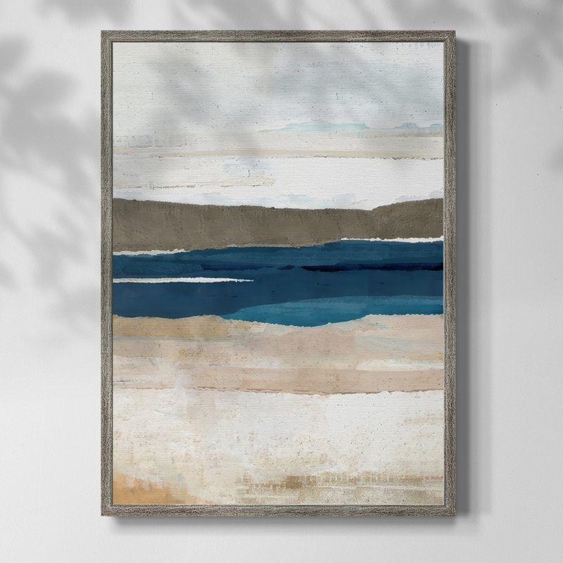 Reproduction encadrée Buttermere Triptych II - bois massif, H 21 po x l 17 po