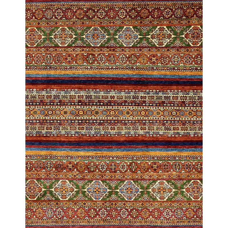 Abstract Indoor Rug, Rectangle 4' x 6'