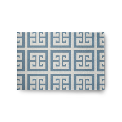 Chenille Geometric Indoor Rug