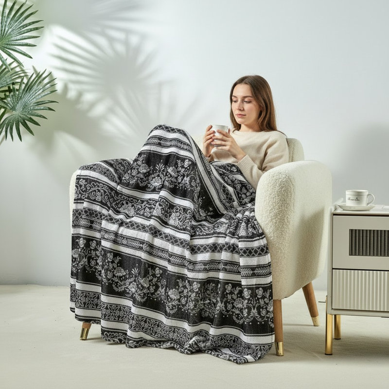 Odelia Luxury Plush Throw Blanket