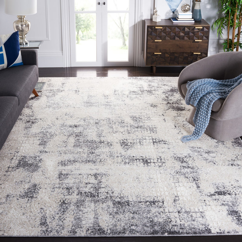 Scriber Performance Abstract Rug, Rectangle 6' x 9'