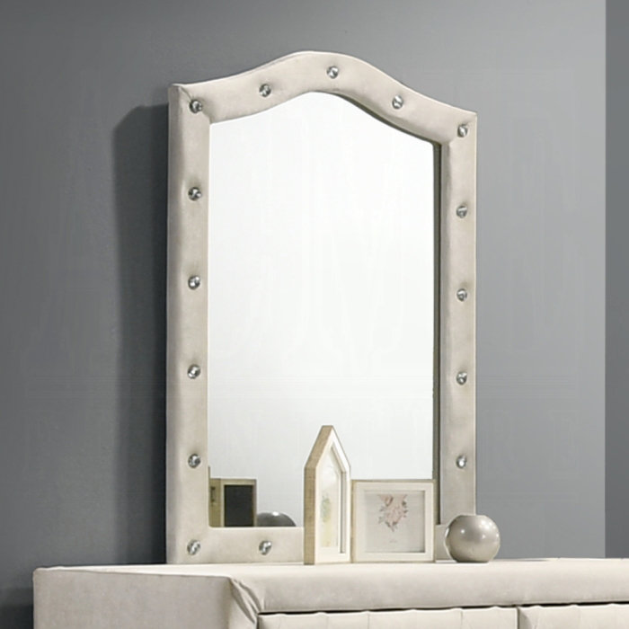 Miroir Reggie, Beige