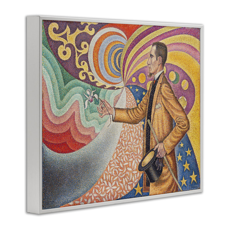 Art classique de la signature de George Signac, estampe numérique par one1000paintings, H 24 po x l 30 po