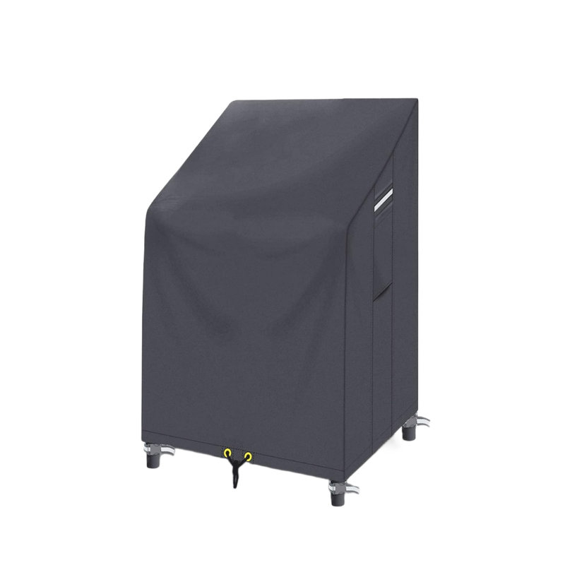96 cm W Outdoor Patio Chair Cover, Black, Polyester