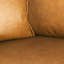Ladanian 65” genuine leather loveseat with armrests