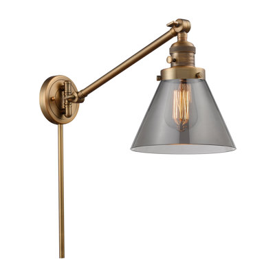 Cone 1 Light  Swing Arm