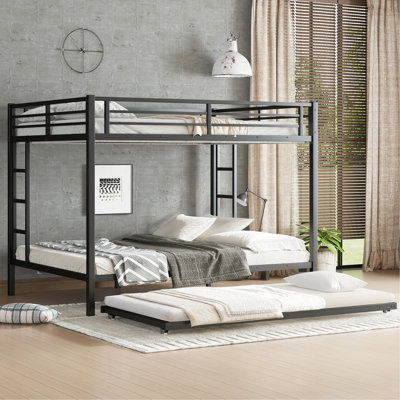Lit superposé grand avec lit gigogne simple Queen