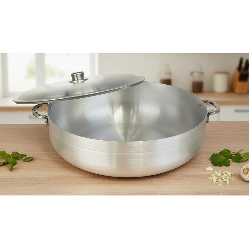 3.7 Qt Aluminum Caldero, #5, 3.7 quarts