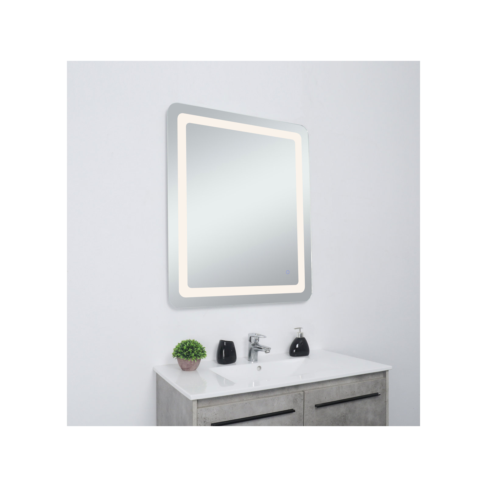 Juliane Mirror, Rectangle, 36" x 30"