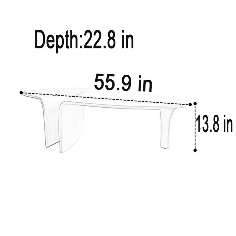 Table basse Nordic Minimalist