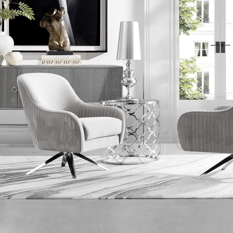 Fauteuil capitonné de 33 po de largeur Haverford