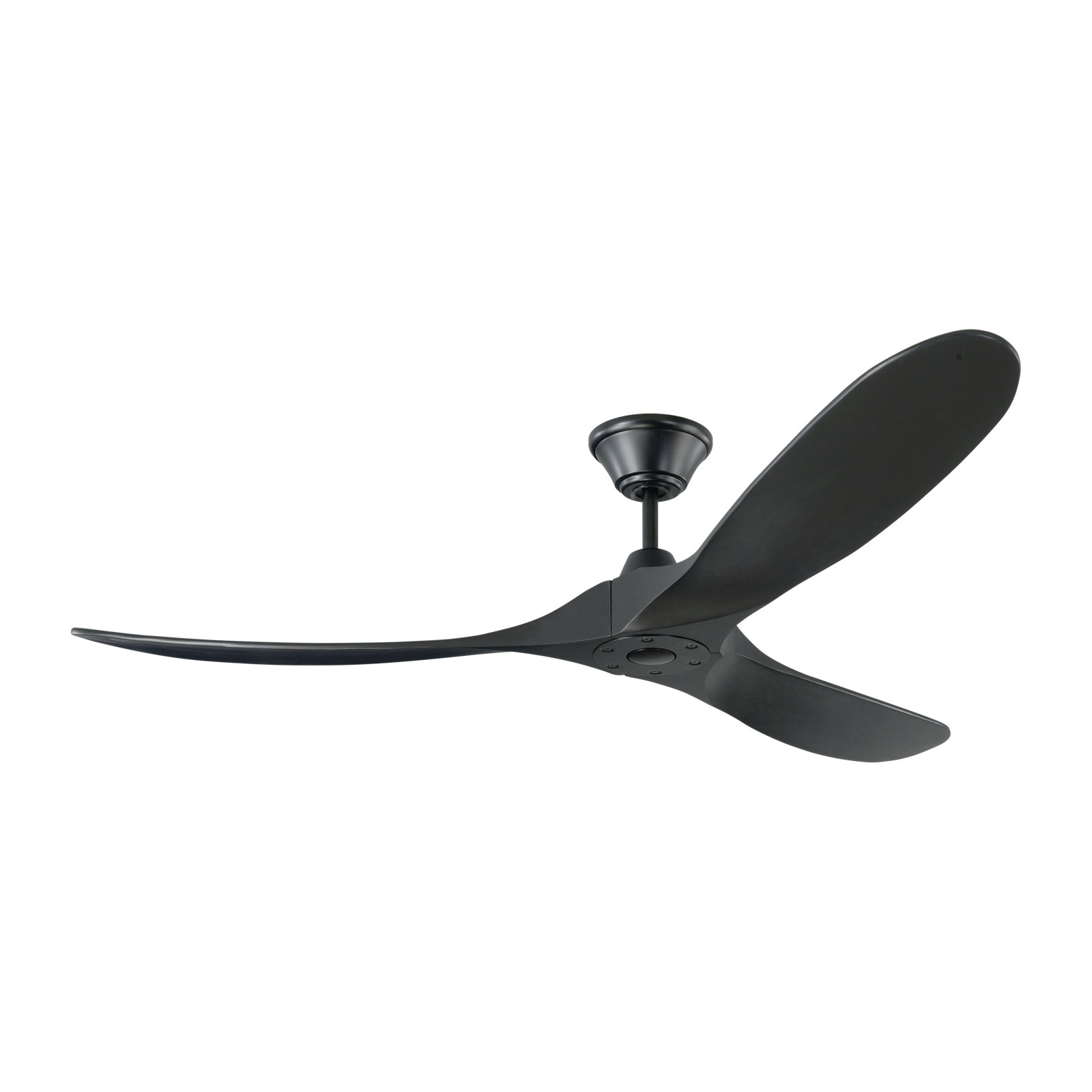 Obsidian 88" Ceiling Fan, 60", Matte Black