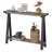 43.3'' Console Table, Narrow Entryway Table With Open Storage Shelf And Metal Frame-1584244040