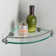 Elie Triangle Metal Corner Shelf