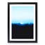 Mountains in Lappach Italy in Abstract - Framed Print-55727829-55727835