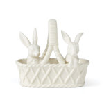 Lenox Wicker Creek Bunny Salt & Pepper Set