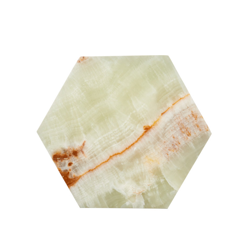 Arco Green Onyx Hexagon Box