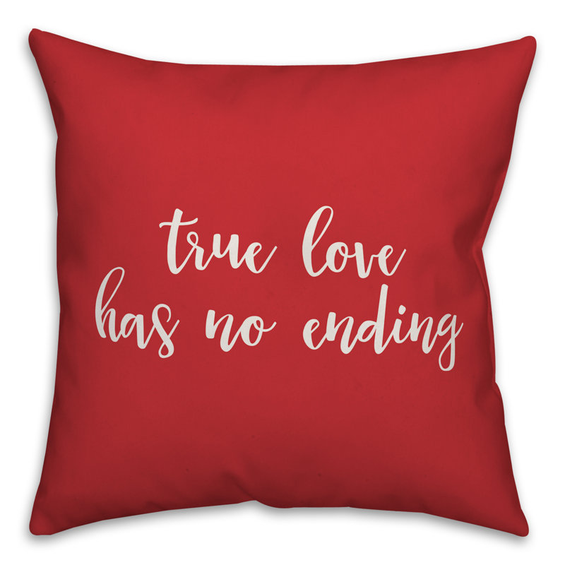 Throw Pillow, Throw Pillow, Red/White