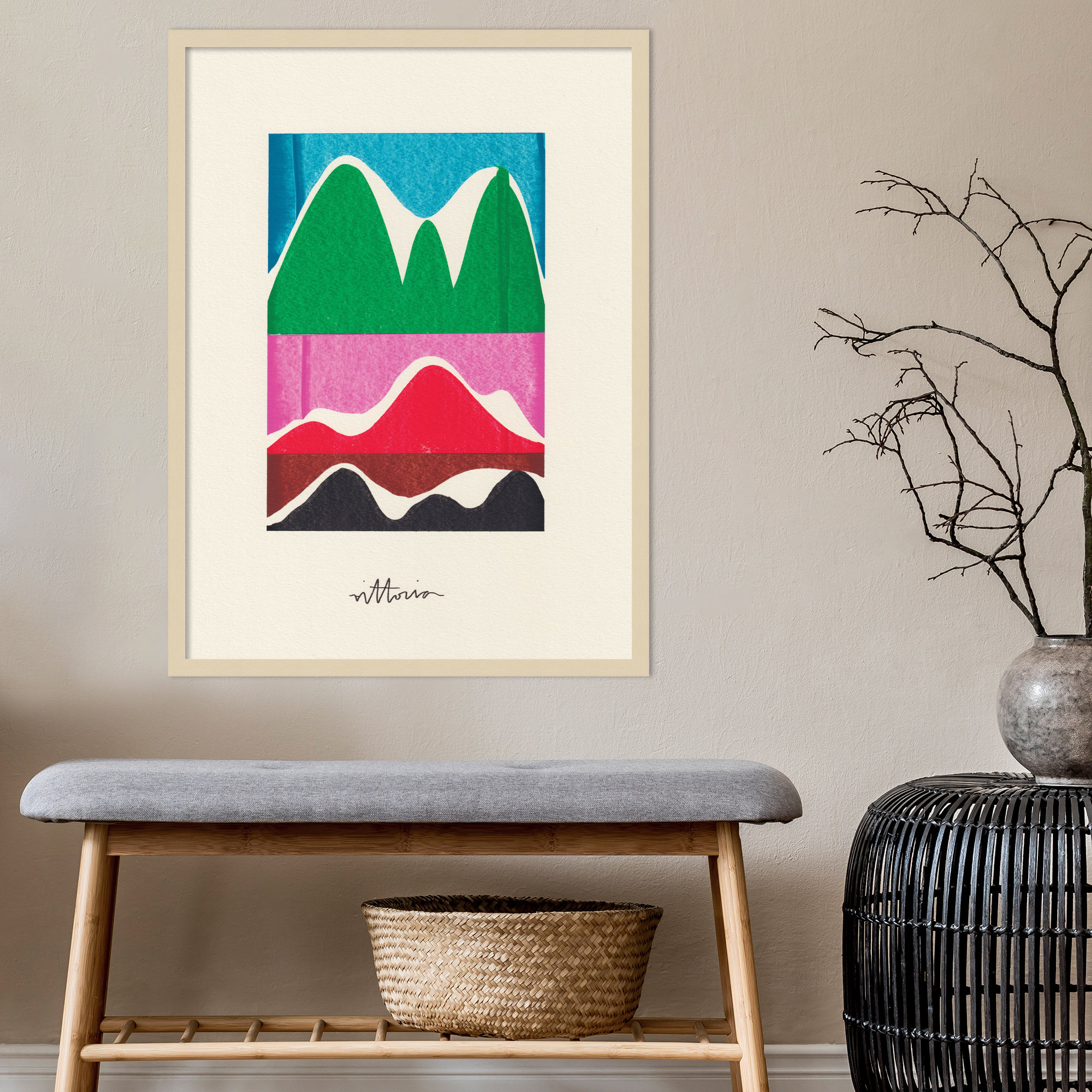 Olav Beyond Our Wildest Dream by - Picture Frame Graphic Art, 19" W x 25" H x 1" D, Brown Framed