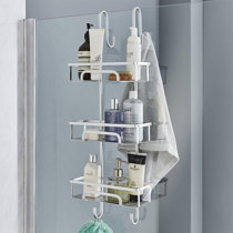 3 Tier Non Rust Hanging Shower Caddy Bathroom Organiser