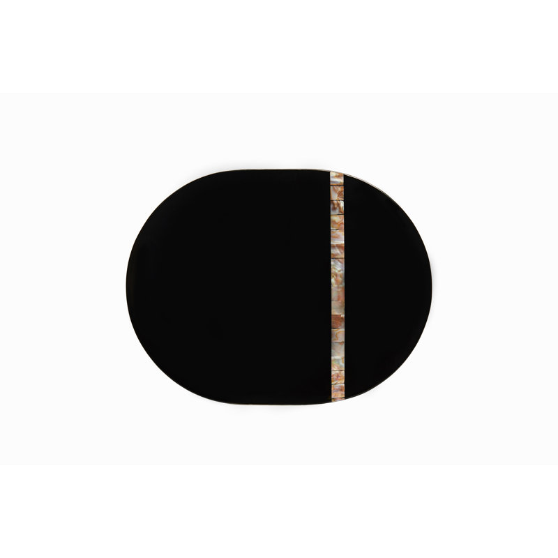 Lacquer Shell Placemats, Black