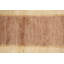 Tapis beige en laine noué à la main de conception unique 3 pi 2 po x 5 pi 3 po New Age