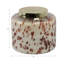 Bougie parfumée avec couvercle Jeimi pour décoration de salon - Bougie moderne en verre pour table basse, bibliothèque ou chambre à coucher - 9 po-1150208075
