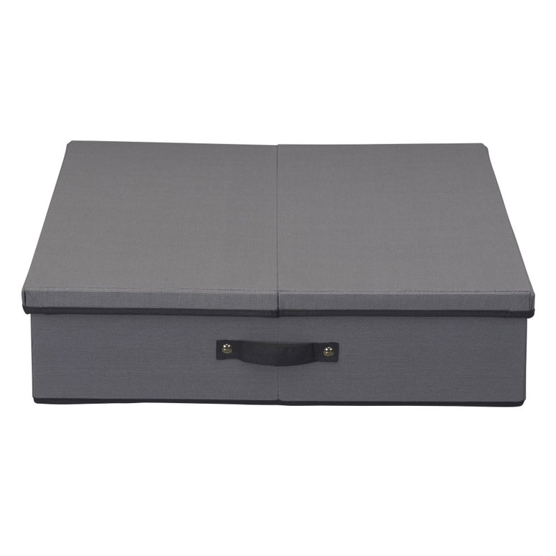 Boîte à couronnes, gris, H 7,5 po x l 24 po x P 24 po