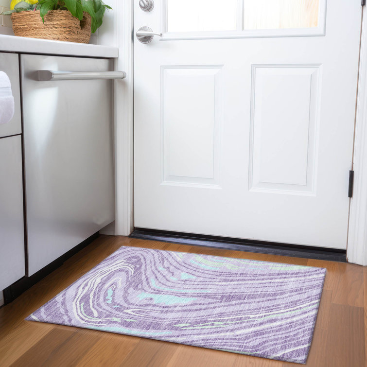 Premium Machine Washable Cossette AMF1051 Swirls Rug