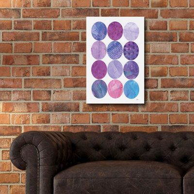 «Kitchen Garden Dots 2» par Melissa Averinos, art mural en verre acrylique
