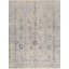 Hand-Knotted High-Quality Silver and Blue Area Rug