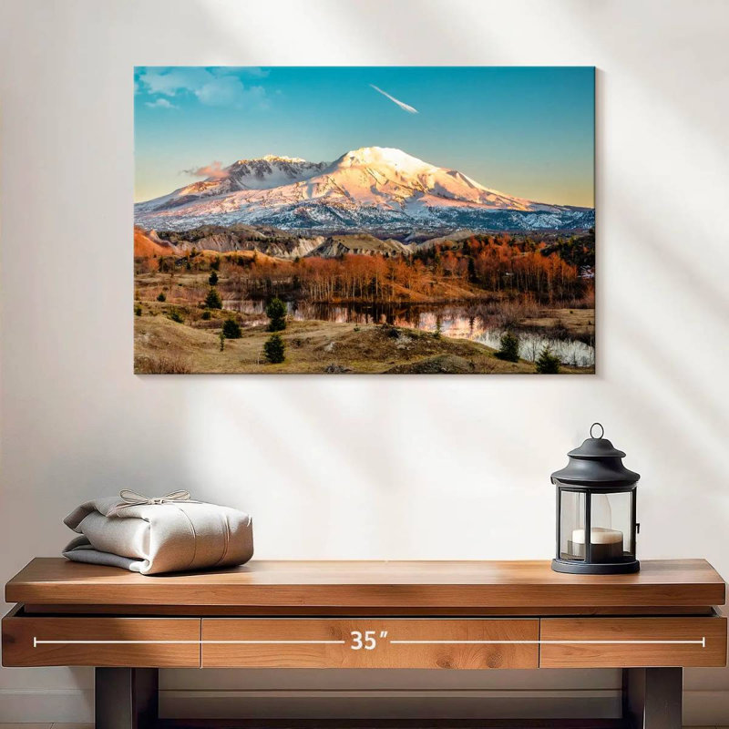 Alvord Mount St Helens Golden Glow, 16" H x 24" W