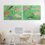 Ensemble de 2 animaux Quirky Meadow Menagerie, conception par Melissa Wang-33821560