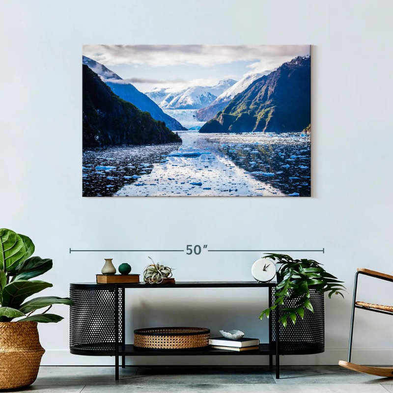 Kavia Mendenhall Glacier In Juneau, 30" H x 45" W