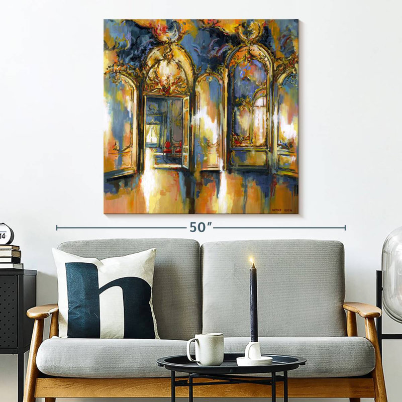 Lilie Living In Chateau, 33" H x 33" W
