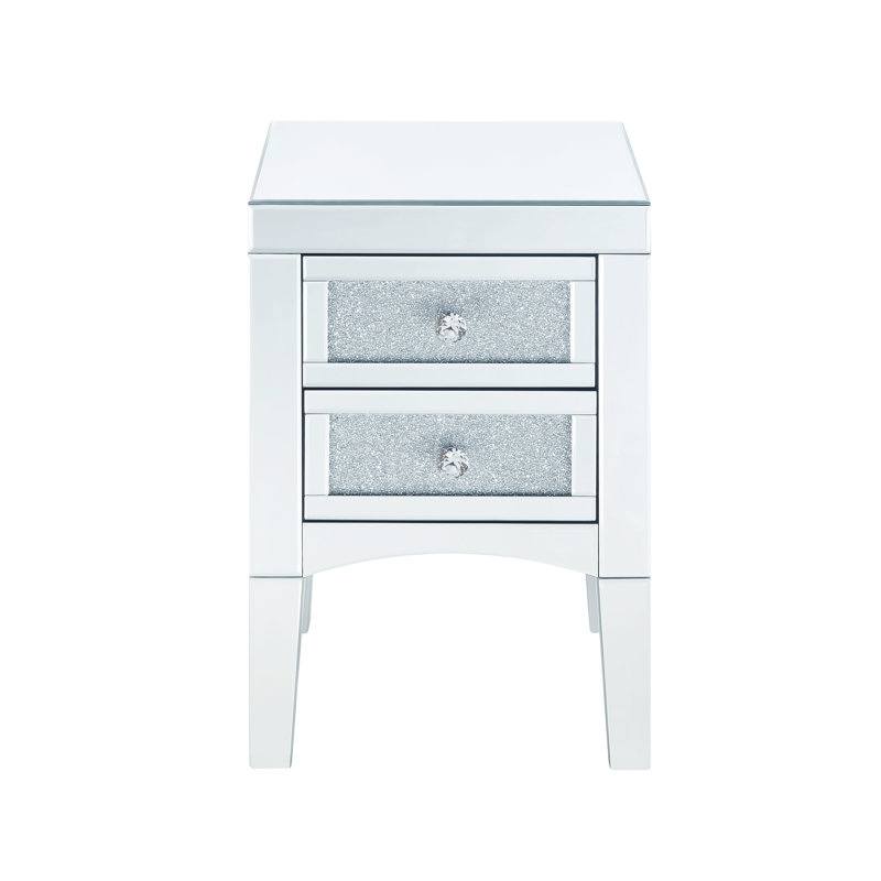 Table d'appoint en miroir Noralie