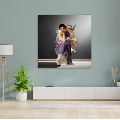 Renaissance Bath Contemporary Child Angel Floral Modern Meets Classical Art